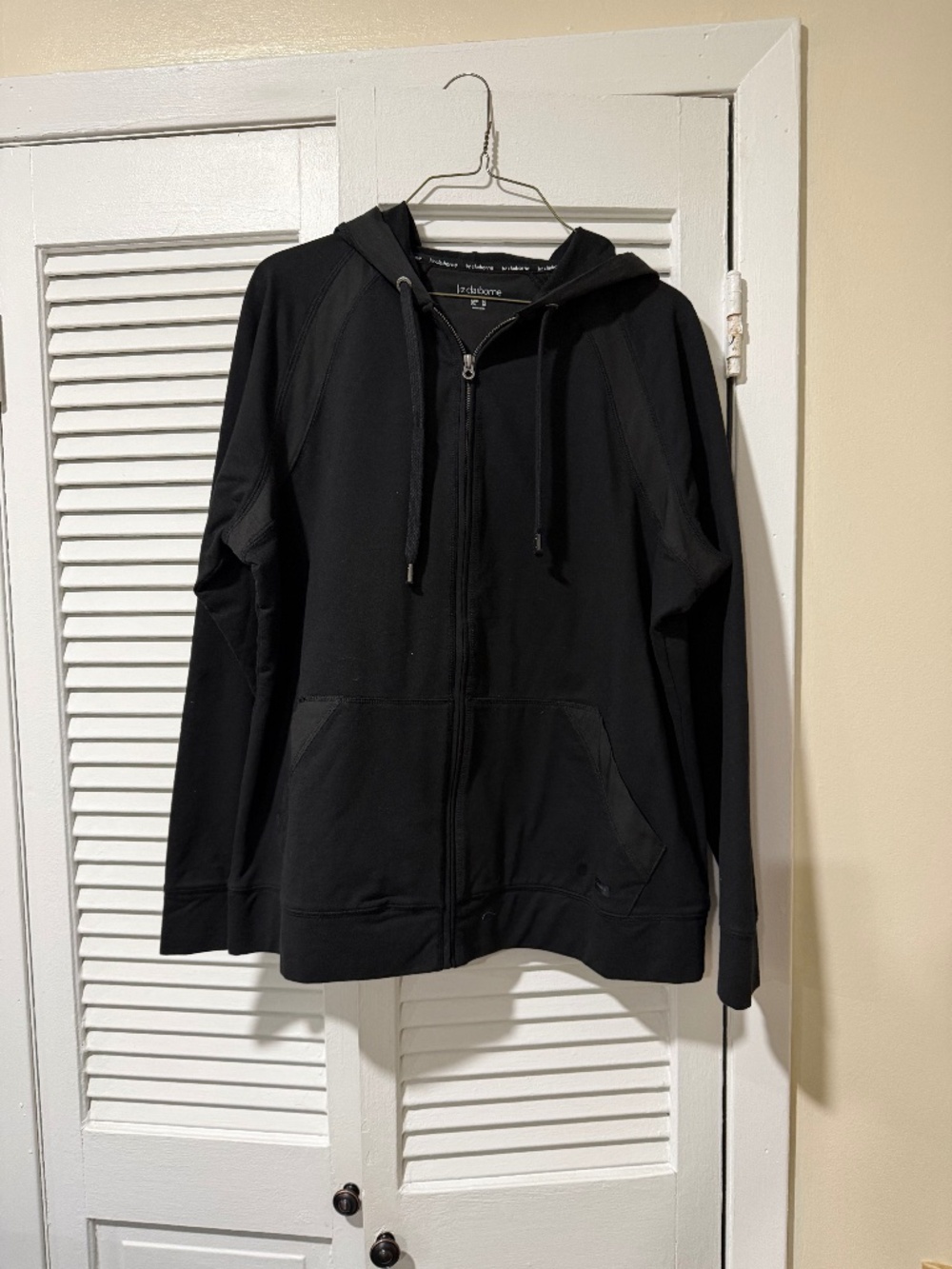 Liz Clairborne Black Womens Hoodie